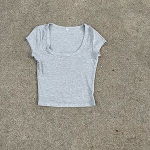 Gray Women's Top